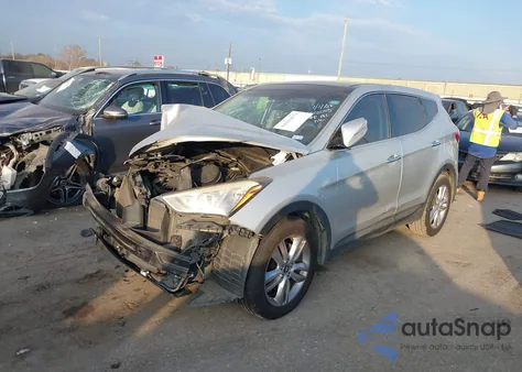 2013 Hyundai Santa Fe Sport 2.0T из США, поврежденный, VIN 5XYZW3LA9DG031310